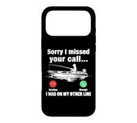 Custodia per iPhone 17 Pro Max Mi dispiace Ho perso la tua chiamata, ero sulla mia altra linea di pesca Pesce