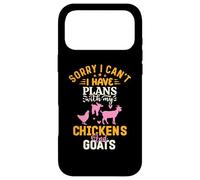 Custodia per iPhone 17 Pro Max Mi dispiace, non posso avere piani con le mie galline e la