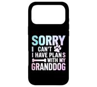 Custodia per iPhone 17 Pro Max Mi dispiace non posso avere piani con mio nonno cane nonna