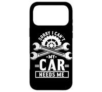Custodia per iPhone 17 Pro Max Mi dispiace Non Posso La Mia Auto Ha Bisogno Di Me Amante Di Auto Garage Meccanico
