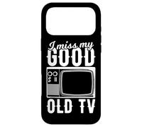 Custodia per iPhone 17 Pro Max Mi manca il look vintage della vecchia TV