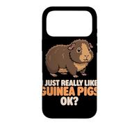 Custodia per iPhone 17 Pro Max Mi piacciono davvero le cavie Ok Cute Teddy Guinea Pig