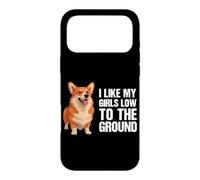 Custodia per iPhone 17 Pro Max Mi piacciono le mie ragazze basse a terra Funny Pet Corgi