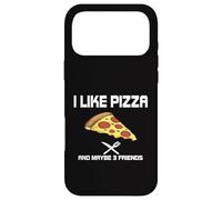 Custodia per iPhone 17 Pro Max Mi piace la pizza e forse 3 Amici per gli amanti del fast food