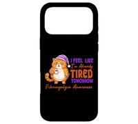 Custodia per iPhone 17 Pro Max Mi sento come se fossi già stanco domani Fibro Awareness