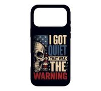 Custodia per iPhone 17 Pro Max Mi sono messo in silenzio che era l"avvertimento umore sarcastico introverso