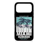 Custodia per iPhone 17 Pro Max Miami Beach, I Love Miami, Cool Miami Summer Graphic Design