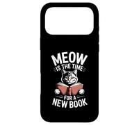 Custodia per iPhone 17 Pro Max Miao è il momento di un nuovo gatto libro