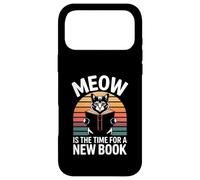 Custodia per iPhone 17 Pro Max Miao è il momento di un nuovo gatto libro