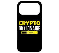 Custodia per iPhone 17 Pro Max Miliardario di criptovaluta che carica il regalo di criptova