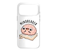 Custodia per iPhone 17 Pro Max Mind Reader Divertente Gioco di parole del cervello