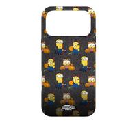 Custodia per iPhone 17 Pro Max Minions Costume Web Pattern All-Over Print