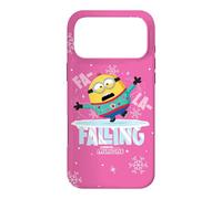 Custodia per iPhone 17 Pro Max Minions Fa La La Falling Christmas Holiday