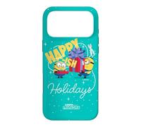 Custodia per iPhone 17 Pro Max Minions Happy-ish Holidays Funny Christmas