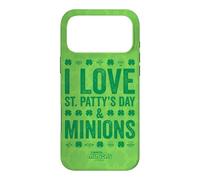 Custodia per iPhone 17 Pro Max Minions I Love St Patty’s Day Front & Back