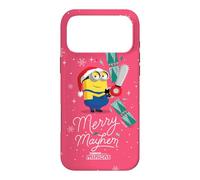 Custodia per iPhone 17 Pro Max Minions Merry Mayhem Funny Holiday