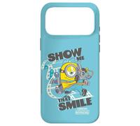 Custodia per iPhone 17 Pro Max Minions & Monsters James Show Me That Smile