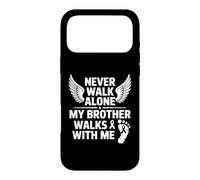 Custodia per iPhone 17 Pro Max Mio fratello cammina con me Memorial Angel Wings