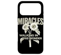 Custodia per iPhone 17 Pro Max Miracoli che camminano nella sua meraviglia Christian Citazione Adorazione