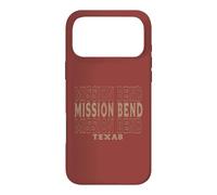 Custodia per iPhone 17 Pro Max Mission Bend Texas vintage