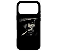 Custodia per iPhone 17 Pro Max Misterioso Fumo Vecchio Asiatico Guerriero Viso