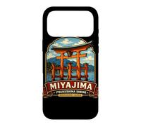 Custodia per iPhone 17 Pro Max Miyajima Hiroshima Giappone Torii Santuario Arte