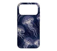 Custodia per iPhone 17 Pro Max Modello estetico delle meduse del mare profondo