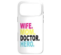 Custodia per iPhone 17 Pro Max Moglie Mamma Medico Eroe Medico Ospedale Medicina