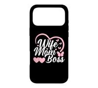 Custodia per iPhone 17 Pro Max Moglie Mom Boss - Simpatico regalo per la festa della mamma - Moms the Boss