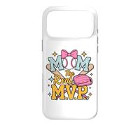 Custodia per iPhone 17 Pro Max Mom, The Real Most Valuable Person, Funny Baseball