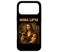 Custodia per iPhone 17 Pro Max Mona Lifta Muscle Mona Lisa Lifting Weights Bodybuilding Gym