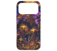 Custodia per iPhone 17 Pro Max Mondo delle fate di fantasia del villaggio dei funghi magici