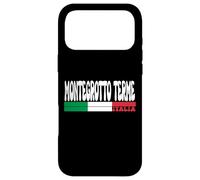 Custodia per iPhone 17 Pro Max MONTEGROTTO TERME City Italia Travel Lovers Bandiera Italia