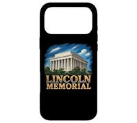 Custodia per iPhone 17 Pro Max Monumento al Lincoln Memorial Washington DC Abraham Monumento USA
