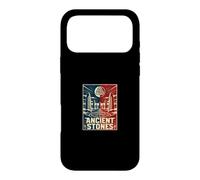 Custodia per iPhone 17 Pro Max Monumento nordico delle rune celtiche di pietre antiche