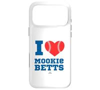 Custodia per iPhone 17 Pro Max Mookie Betts | Merce di baseball di Los Angeles | MLBMBE6001