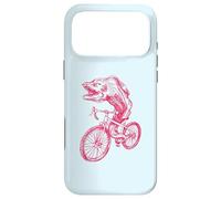 Custodia per iPhone 17 Pro Max Moray Anguilla Bicicletta Divertente Biker Pesce Bici