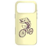 Custodia per iPhone 17 Pro Max Moray Anguilla Bicicletta Divertente Biker Pesce Bici