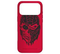 Custodia per iPhone 17 Pro Max Mortal Kombat 9 Scorpion Skull Icon