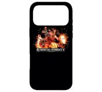 Custodia per iPhone 17 Pro Max Mortal Kombat X Scorpio Flames