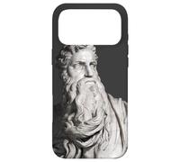 Custodia per iPhone 17 Pro Max Mosè Michelangelo Statua Rinascimentale Profeta Torah Bibbia