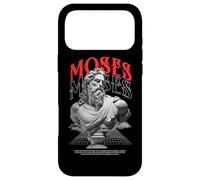 Custodia per iPhone 17 Pro Max Mosè Religious Christian Moses Statue Graphic Streetwear