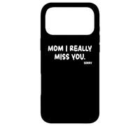 Custodia per iPhone 17 Pro Max Mother's Day, Miss You Mom I Really Miss You