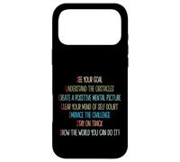Custodia per iPhone 17 Pro Max Motivational Success Acronym Inspirational Positive Quote