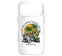 Custodia per iPhone 17 Pro Max Motivo a forma di alligatore lamantino del parco statale di Homosassa Springs