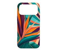 Custodia per iPhone 17 Pro Max Motivo floreale tropicale con fiori di uccello del paradiso