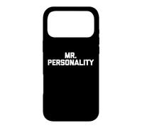 Custodia per iPhone 17 Pro Max Mr. Personality T-Shirt divertente dicendo sarcastico camicia per uomo