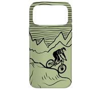 Custodia per iPhone 17 Pro Max MTB Mountain Bike Color-Green-Sage MTB-bici Bicicletta