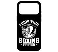 Custodia per iPhone 17 Pro Max Muay Thai Boxing Fighter Potenza e controllo