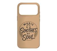 Custodia per iPhone 17 Pro Max Music Soothes My Soul Cuffie Animal Spots Pattern Melody